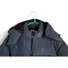 Men s Down Parkas 2024 Winter Rainbow Color Reflective Workwear Cotton Jacket Large Pocket Stitching Hip Hop Hooded 231005