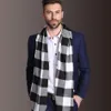 Écharbes désolées 2021 Europe Fashion Châle Men Men d'hiver Tartan chaud Business Sjaal Plaid Cotton Wraps Bufanda Foulard13267