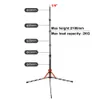 삼각대 도로 보도 포 그라이트 라이트 스탠드 휴대용 삼각대 14 스크류 소프트 박스 LED 링 전화 카메라 레이저 레벨 프로젝터 231006