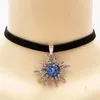 Pendanthalsband Edelweiss Necklace Women Costume Jewelry Flower Gift 231005