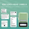 NiiMbot B21 Etichettatrice per codici a barre Stampante termica wireless Mini stampante Bluetooth tascabile con etichetta per ufficio domestico commerciale