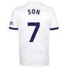 Maddison Son 23/24 Spurs Soccer Jerseys Shirt Romero Kulusevski Richarlison Kulusevski 2023 2024 Van de Ven Bissouma Johnson Tottenham Football Kit Top Men Kids Sets