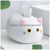 Tissue Boxes Servietten Nette Katze Box Tisch Servietten Halter Haushalt Tootick Küche Papier Handtuch Lagerung Container Drop Lieferung Hause G Dhik4