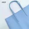 Shopping Bags n Fashion Simplicity Women Tote Bags Solid Colors Large Capacity Handbags Ladies School Shoulder Big Shopping Bags For Women 231006