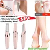 Foot Massager Electric Foot Dead Skin Grinder Feet Grinding File ABS Material Callus Remover Pedicure Tool With Box 231006