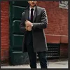 Herren Wollmischungen MRMT 2023 Marke Herrenmantel Britischer mittellanger Herren-Langarm-Wollmantel Casual Business Man Windschutz Wollmäntel Outwear 231005