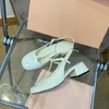 Luxus-Designer-Schuhe für Damen 2023 Hochwertige runde Kopf-Damen-Flats Sommer Schwarz Blau Weiß Mary Jane Flats Schnallenriemen-Schuhe Damen-Planos-Sandale