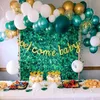 Altri articoli per feste per eventi Confezione da 68 palloncini Jungle Safari Baby Shower 12 pollici Palloncini coriandoli oro bianco verde Foglie di palma per bambini Decorazione compleanno ragazzi 231005