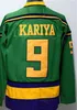 Man Vintage Hockey 9 Paul Kariya Retro Jersey Classic CCM All Stitched Retire For Sport Fans Team Color Mighty Purple White Black Blue Red Green Orange Breathable