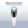Face Care Devices EMS Cool Massager Sonic Vibration Ion LED Pon Anti Aging Skin Rejuvenation Lifting Tighten Skincare Beauty Device 231005