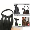 Synthetic Wigs DIY Ponytail Synthetic Boxing Braids Ponytail Hair Rope For Women High Temperature Fiber Black Brown Ponytail 231006