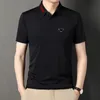 Men's Polo Shirt Designer Men's Fashion Horse T-shirt Casual Men's Golf Spring Polo Triangle High Street Trend Top T-shirt Asia