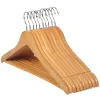 Wooden Hanger Multifunctional Adult Thickened Non Slip Hangers Home Wardrobe Drying Clothes Storage Rack