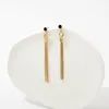 Dangle Earrings LsureY Fashion Metal Copper High-grade Sense Light Luxury Wholesale Tassel Drop