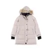 Designer Canadian Goose Version mi-longueur Puffer Down Veste Femme Down Parkas Hiver Épais Manteaux Chauds Femmes Coupe-Vent Streetwear305 Chenghao01