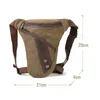 Waist Bags MARKROYAL Men Thigh Fanny Pack Drop Bag Motorcycle Riding Shoulder Pouch Crossbody Nylon Male Hip Bum Belt Leg Waist Bags 231006