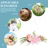 Dog Collars POPETPOP Flower Headband Headwear Leaves Natural Wreath For Cats Wedding Decor Accessories