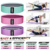 Bandes de résistance Butin personnalisé pour femmes et hommes Fitness Exercice élastique Entraînement Hip Circle Cuisse Squat Équipement de gymnastique Accueil 231006