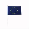 The European Union flag 14 x 21 cm small size banner 100 P C S LOT253O