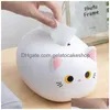 Tissue Boxes Napkins Cute Cat Box Table Napkin Holder Household Tootick Kitchen Paper Towel Storage Container Drop Delivery Home G Dhik4