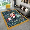 Tapijten notenkraker kerstboom gebied tapijt tapijt tapijt voor thuis woonkamer slaapkamer bank deurmat decor kinderen spelen antislip vloermat cadeau 231006
