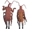 Halloween Party Parent-child Dress Up Roach Cos Costume Adult and Children's Toilet Play Funny Costume