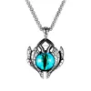 Anhänger Halsketten Punk Männer Türkische Evil Eye Halskette Edelstahl Kette Für Frauen Glück Rot Blau Party Schmuck Drop Delive Dhgarden Dhhie