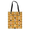 TOTES PRINTABLE SHOLDLED CANVAS BAG HALLOWEEN THEM02BLIEBERREYES