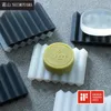 Portasapone SHIMOYAMA Portasapone da bagno Portasapone in silicone con acqua di scarico Cuscinetti portasapone portatili flessibili Contenitore per scarico da cucina per bagno 231005