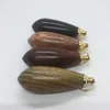 Mini Smoking Colorful Natural Wood Herb Tobacco Spice Miller Dabber Spoon Storage Bottle Stash Seal Case Portable Pocket Snuff Snorter Sniffer Snuffer Pipes Holder