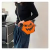 Totes Halloween diable citrouille sac chaîne sangle sac à bandoulière 2023 nouveau haute qualité épaule femmes sac Bagsblieberryeyes