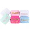 Cosmetic Bags Cases XL Fashion Nylon 17Colors Customized Cute Waterproof Makeup Pouch Toiletry Women Cosmetic Bag 231006