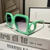 Lunettes de soleil de créateur de mode, lettres GG, petites et grandes montures, avec étuis cadeaux