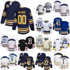 Hommes Femmes Enfants Hockey 41 Craig Anderson Jersey 1 Ukko-Pekka Luukkonen 21 Kyle Okposo 19 Peyton Krebs 9 Zach Benson 22 Jack Quinn Owen Power JJ Peterka Heritage Classic