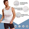 Men's Body Shapers Vest Europe Sweat Waist Trainer Slimming Undergarments For Women Long Torso With Latex On Inside