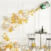 Other Event Party Supplies Champagne balloon big champagne glass bottle aluminum foil latex balloon wedding christmas birthday party decoration 231005