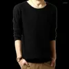 Men's Sweaters 2023 Sweater Fashion Casual Autumn Garden Collar Korean Version Knitwear Large Solid Top