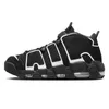 Uptempos More Basketball Shoes 96 for Mens Womens Tempos Scottie Pippen Triple Black White University Blue Red Multi-Color OG trainers sports sneakers