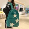 Mochilas escolares Mochilas coreanas dulces de estrellas para todo fósforo, ropa de calle japonesa para mujeres, mochilas escolares estéticas Y2k, mochila Kawaii de alta capacidad para estudiantes 231005