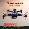 RG600Pro Drone 4K HD Aerial RC Plane Dual Camera Quadcopter Folding Flyer Three Sides Obstacle Avoidance Suitable for Adults Happy Gift for Children Three Batteries