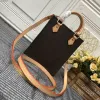 Torebka crossbody Petit Sac Plat Pochette M69442 S Projektanci Women Sacoche Tourse oryginalna skórzana torba na ramię