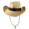 Sombreros de ala ancha Sombreros de cubo Sombreros panamá de gran tamaño para hombre Hombre de cabeza grande Gorra de fieltro de vaquero plegable para hombre Sombrero de paja de talla grande 58 CM 60 CM 62 CM 231006