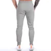 Erkek pantolon koşu erkekler spor eşofmanları koşu joggers pamuk iz parçaları ince fit vücut geliştirme pantolon w10