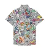 NOWOŚĆ 2023 MENS SAMY PROJEKTY MOSIE BAROCCOFLAGE HAWAII Kwiatowy nadruk swobodna koszula Mężczyźni Slim Fit Short Sleeve Beach Clothin274d