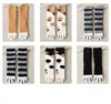 6sets of doubles Plush socks for women coral velvet autumn/winter thick warm stockings Floor socks Cat claws cute home sleeping socks for women