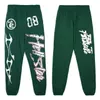 Hellstar Mens Hoodies Brand Pullover Hooded Jogger Long Pants High Street Hip Hop Tracksuit S-XL2232