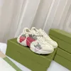 designer schoenen luxe sneakers schoenen mode vrijetijdsschoenen beige heren sneakers retro print dames met doosmaat 35-45