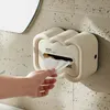 Toalettpappershållare Portable Wall Mounted Paper Holders Tissue Dispenser Badrumsarrangör Tillbehör Badrum Arrangör Ljus lyx 231005
