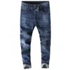 Jeans masculinos designer jeans primavera e verão novo bonito contra gado calças masculinas 6cnx kzl0