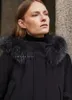 Womens Fur Coats Winter loro piana Casual Black Jacket Coats